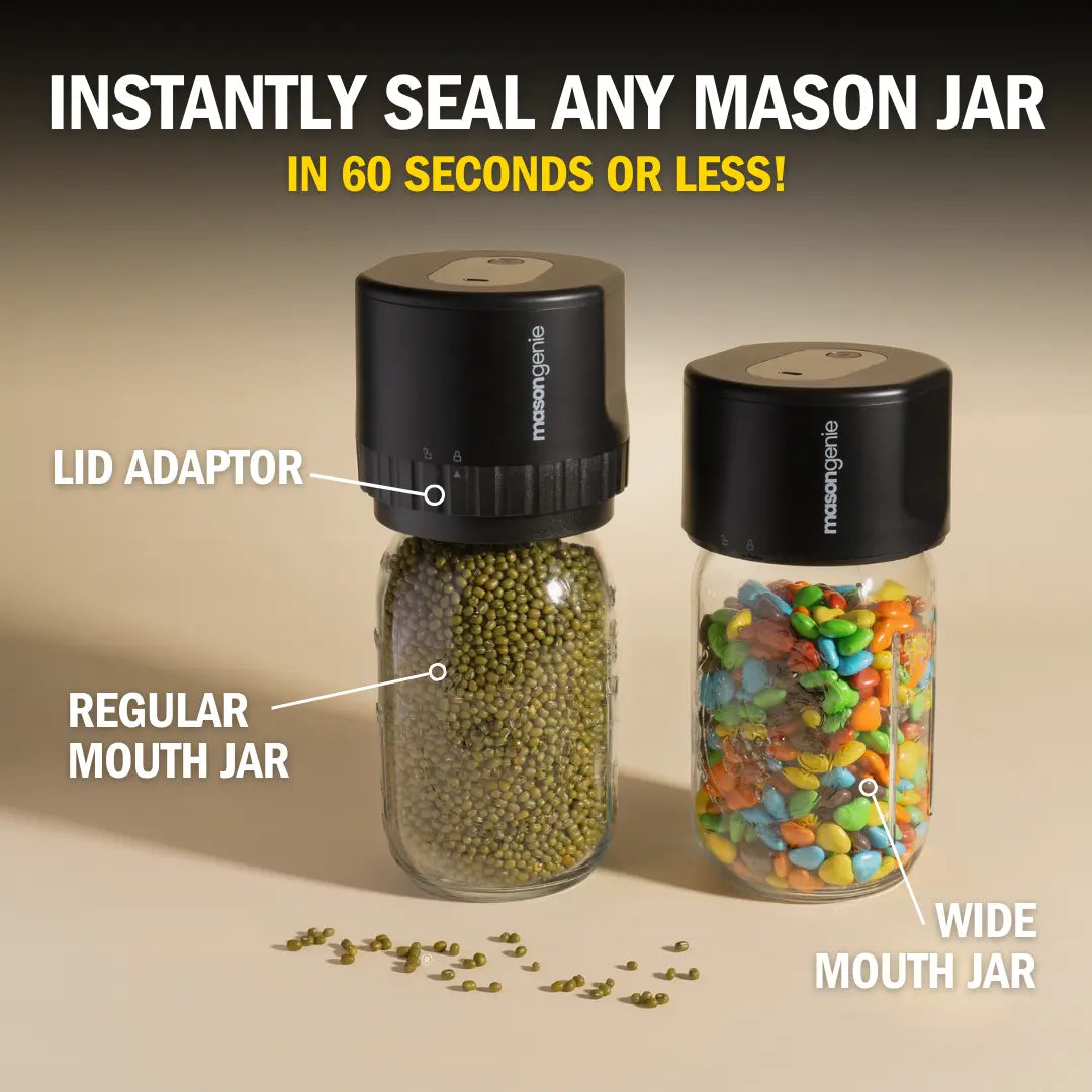 Mason Genie - Vacuum Sealer Kit