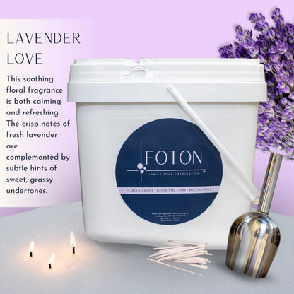 Foton Pearled Candle – Scented White