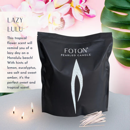 Foton Pearled Candle – Scented White