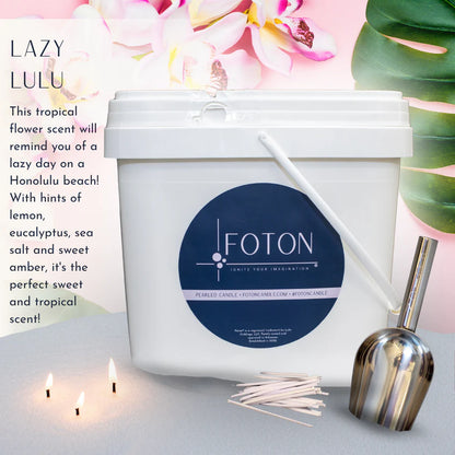 Foton Pearled Candle – Scented White