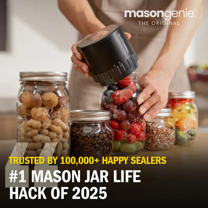 Mason Genie - Vacuum Sealer Kit
