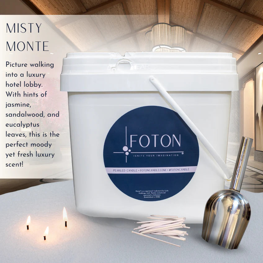 Foton Pearled Candle – Scented White
