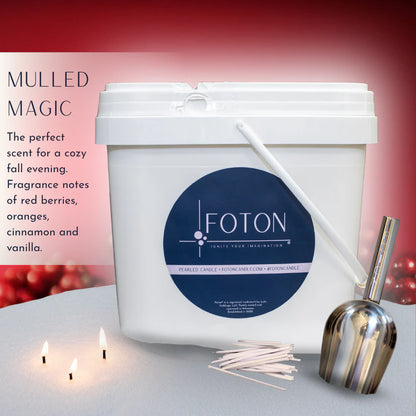 Foton Pearled Candle – Scented White