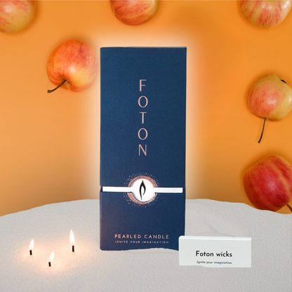 Foton Pearled Candle – Scented White
