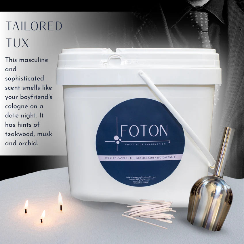 Foton Pearled Candle – Scented White